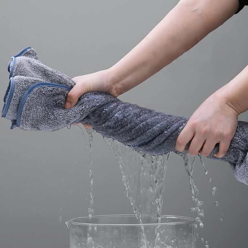 Grade 5A Antibacterial Bath Towel Bamboo Charcoal Fiber Towel Thickened Bath Towels for The Body for Gym Sports Shower Robe 5