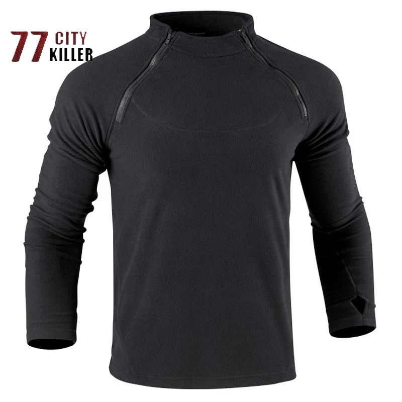 Temeridad borde empujoncito Jersey de lana táctico para hombre, Jersey militar a prueba de viento,  cálido de doble cara, para exteriores, otoño e invierno, 2022| | -  AliExpress