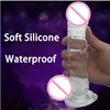 Skin Feeling Realistic Dildo Soft Material Huge Big Penis with Suction Cup Sex Toys for Woman Strapon Female Masturbation 1