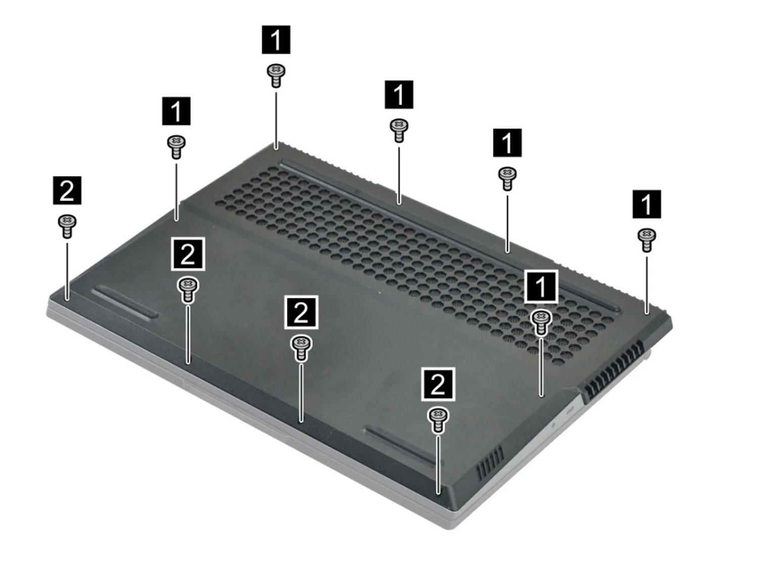Viti Per Alloggiamento Inferiore Di Ricambio Per Lenovo Legion Slim 5 14APH8 82Y5