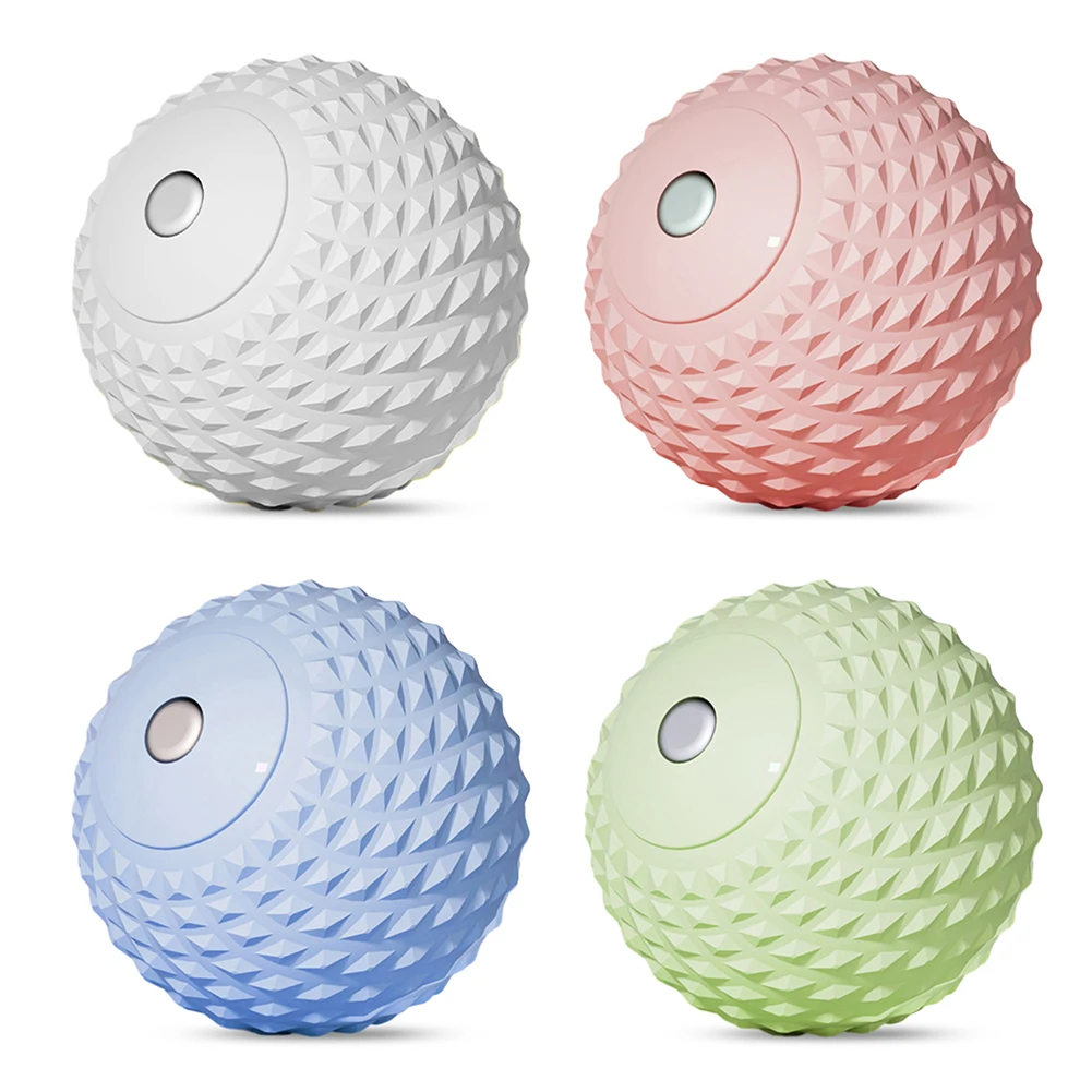 TPE Spiky Massage Roller Trigger Point Therapy Hand Hold Meridian Ball Acupoint Massage Myofascial Release for Physical Therapy