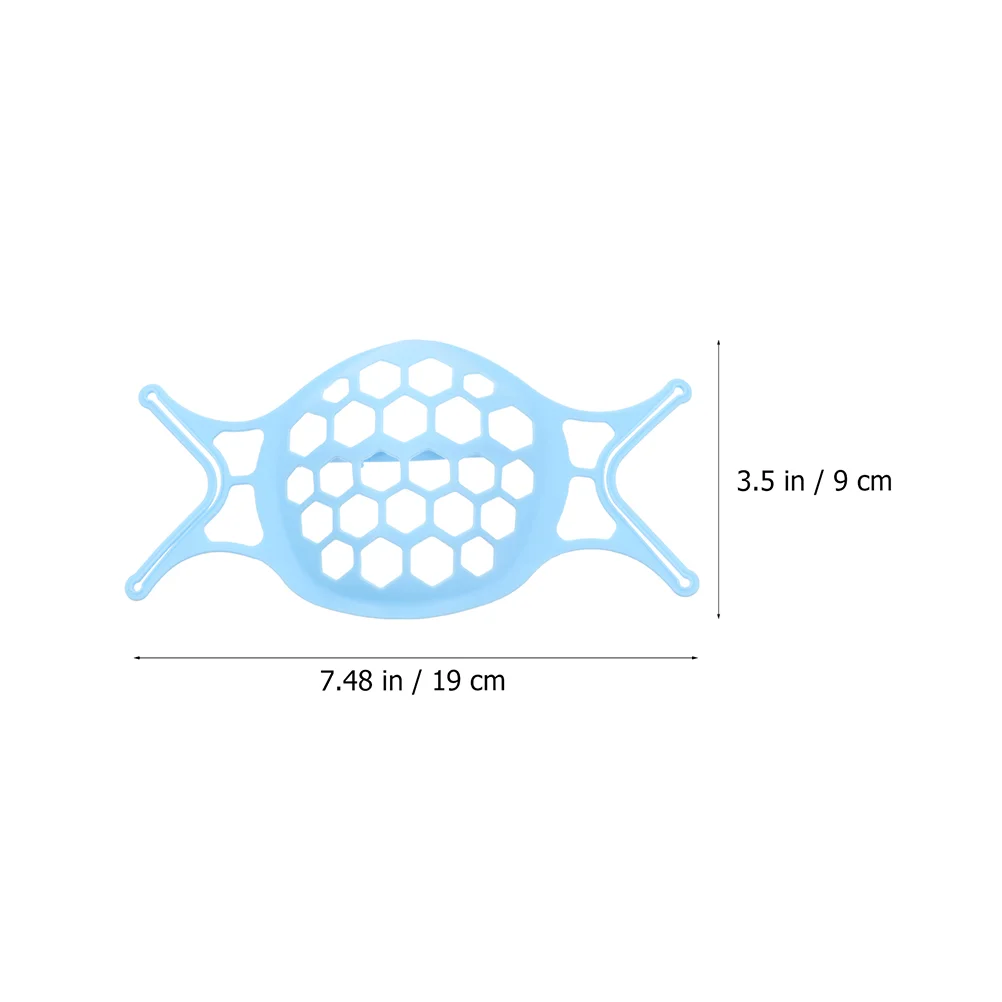4 Pcs Mask Holder Lipstick Protective Stand 3D Bracket Inner Frame Support Facial Nose Mouth