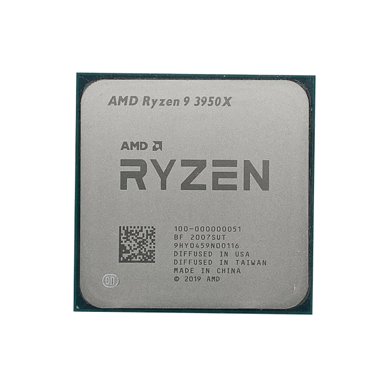 AMD Ryzen 9 3950X Ryzen 9 3950X R9 3950X 3.5 GHz 16-Core 32-Thread 
