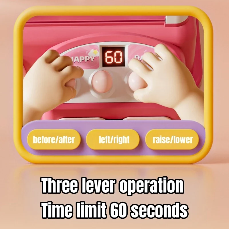 Children Mini Doll Vending Machine Toys Coin Operated Play Game DIY Prizes Gashapon Candy Plush Claw Machine Kids Christmas Gift 6
