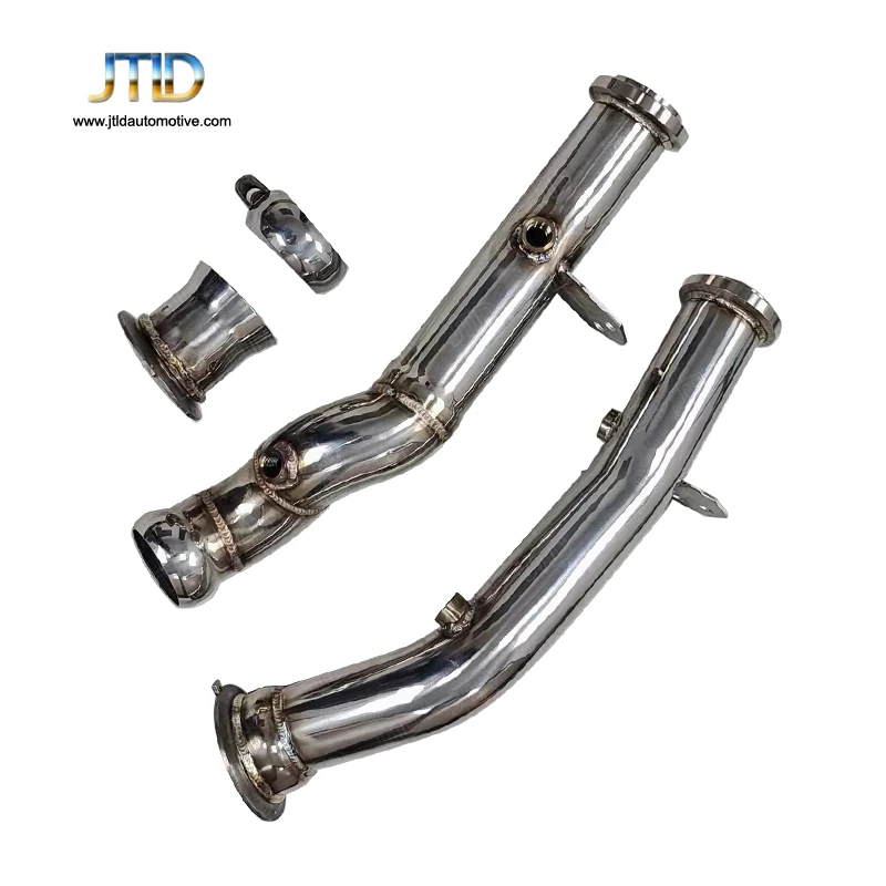 

Left-hand drive Car Exhaust System Downpipe For Mercedes Benz C43 W205 304 Stainless Steel Muffler Down Pipe