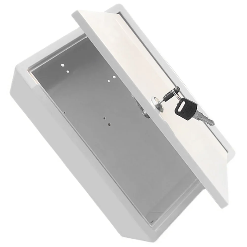 Wall Mount Milk Box Outdoor Delivery Plastic Lockable Milk Crate Case Tool Packaging Storage Container Home Mailbox Hanging Box