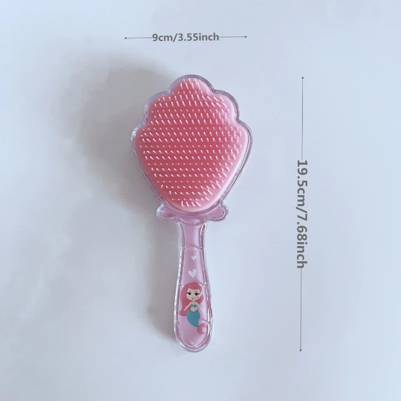 Wet Hair Brush Mermaid Hair Brush Detangling Curly Straight Long Short For Most Types curly hair brush,hair brush comb