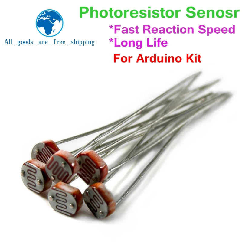 20pcs 5506 5516 5528 5537 5539 Light Dependent Resistor Ldr 5mm