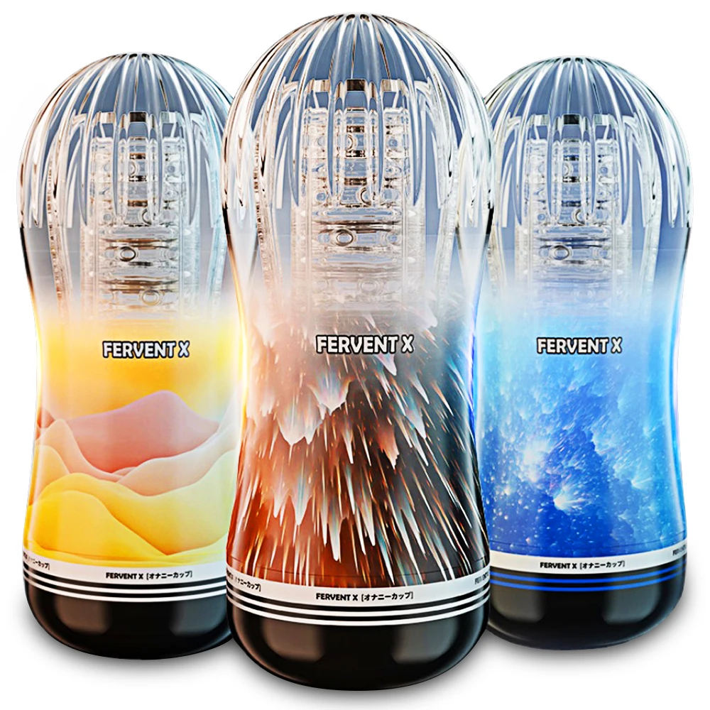 Male Masturbator Cup Soft Silicone Vagina Vacuum Pocket Pussy Adult Masturb Cup Endurance Exercise Sex Toys For Men
