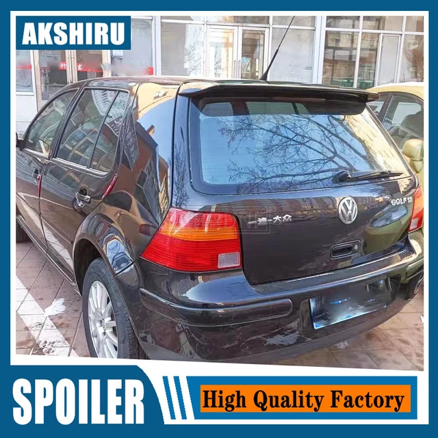 For Volkswage Golf 4 IV MK4 2004-2008 High Quality ABS spoiler Rear trunk  car tail wing decoration for golf4 golf iv 4 spoiler - AliExpress