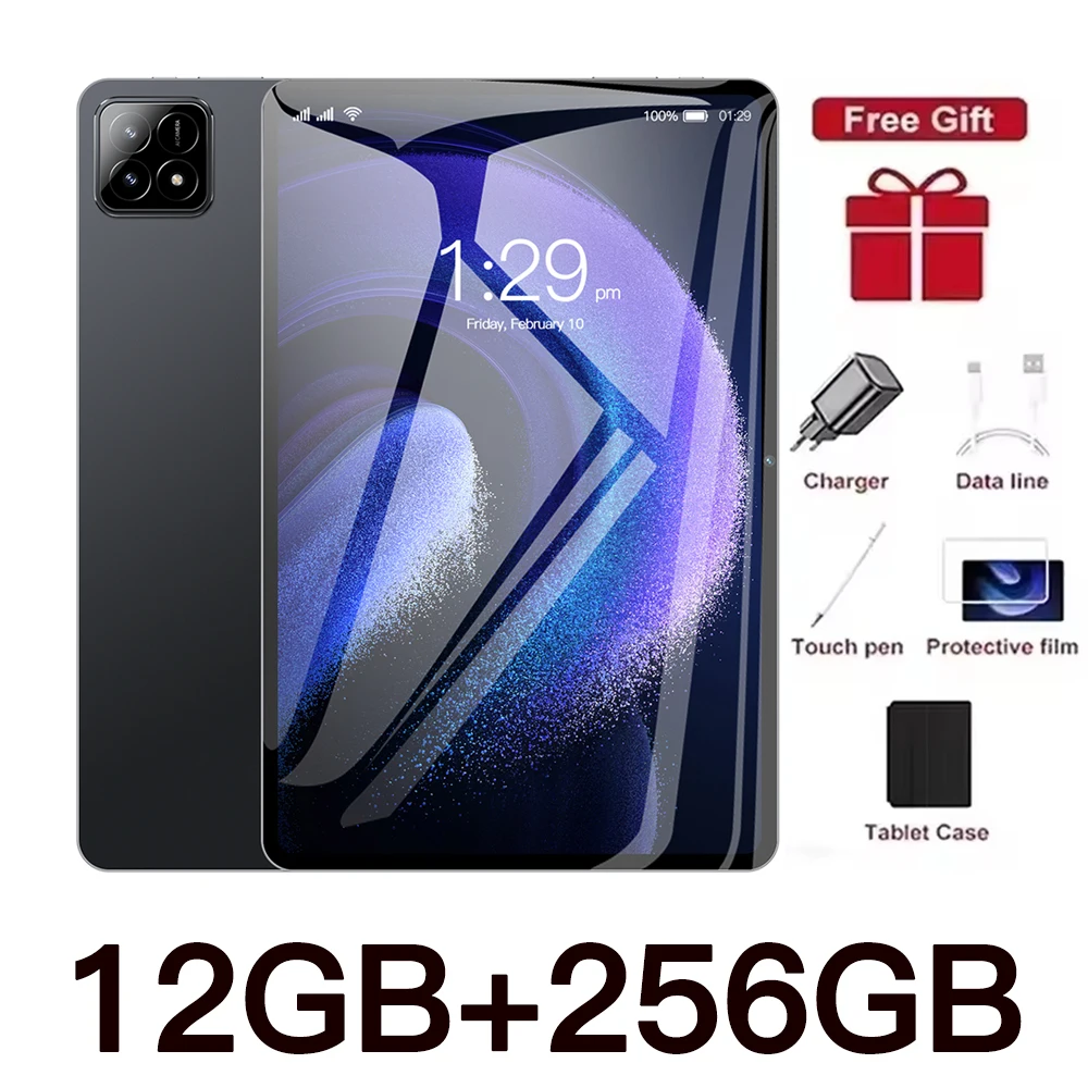 2025 NEW Original Pad 7S Pro Tablet 10.1inch Snapdragon 888 HD 4K