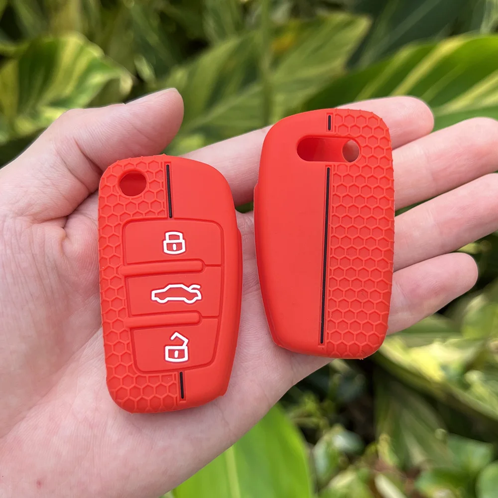 Audi Car key cover Red 