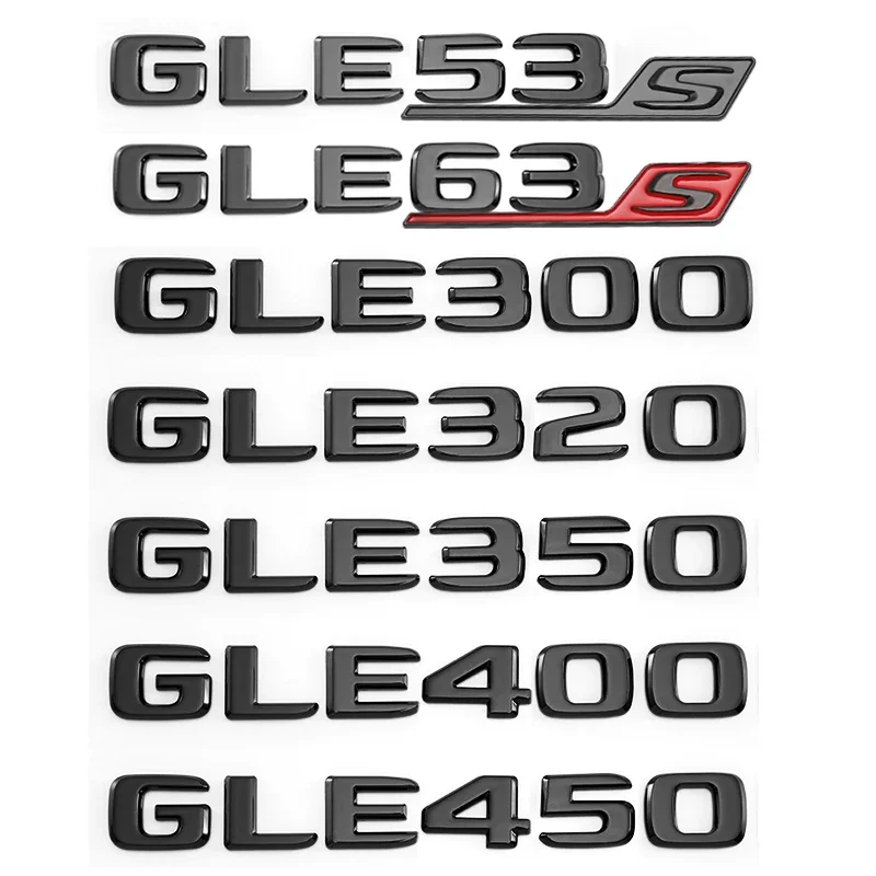 Задняя наклейка для Mercedes-Benz GLE53, GLE300dGLE350GLE450, альфанометрическая, AMG, Модифицированная, GLE63, полный привод колеса V8, спортивный боковой маркер