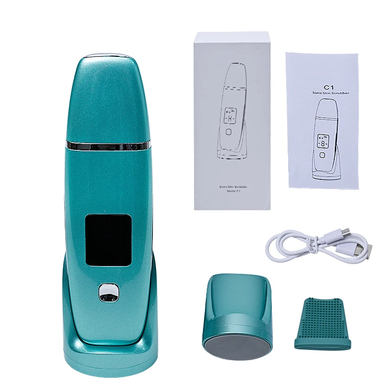 LESEN Facial Skin Face Cleaning Skin Lifting Beauty Device Ultrasonic Scrubber Facial Spatula Blackhead Remove dead skin
