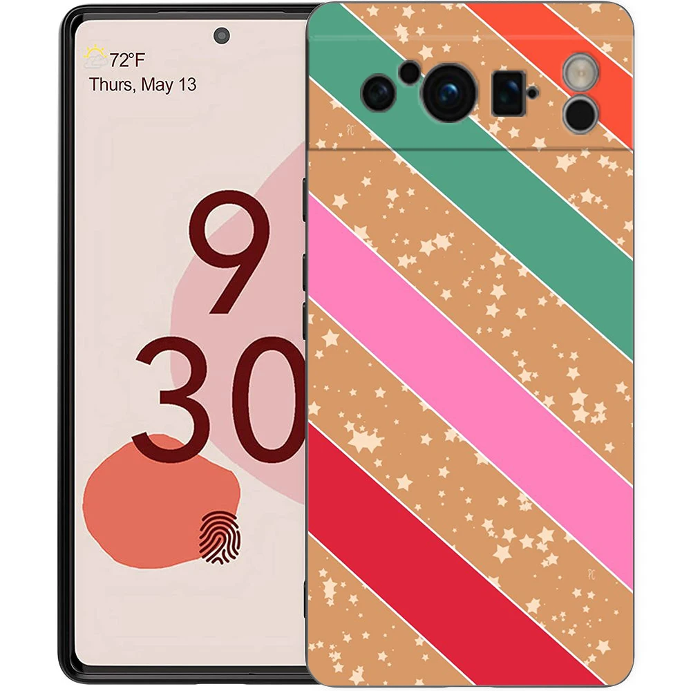 Colorful Stars Soft Phone Case Cover