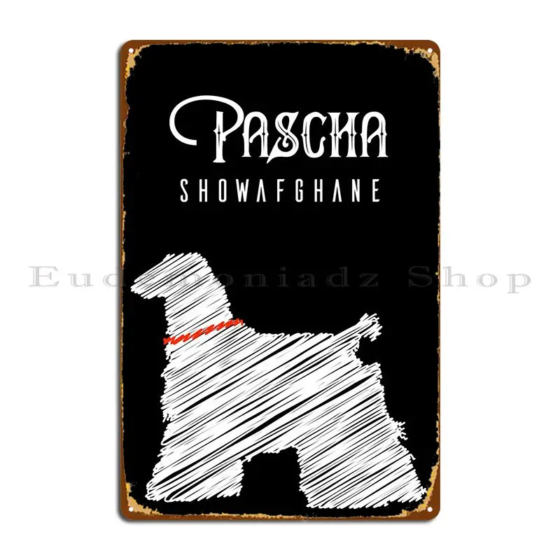 

Pascha Metal Plaque Cinema Club Club Bar Print Cinema Tin Sign Poster