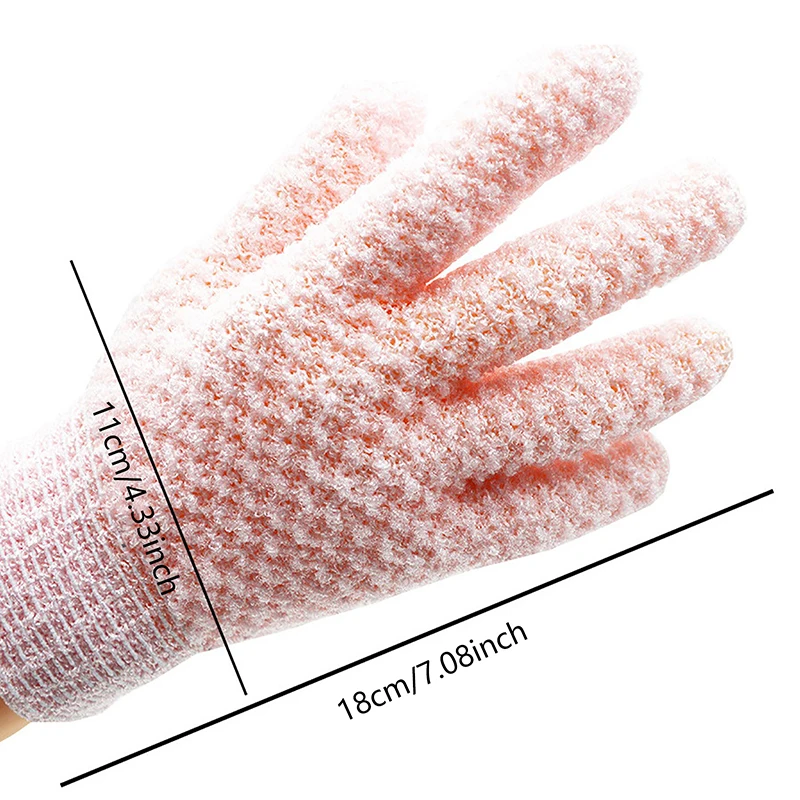 1pc SPA Peeling Exfoliating Scrub Gloves Scrub Shower Bath Gloves Massage For Body Scrub Sponge Wash Skin Moisturizing Mitt 6