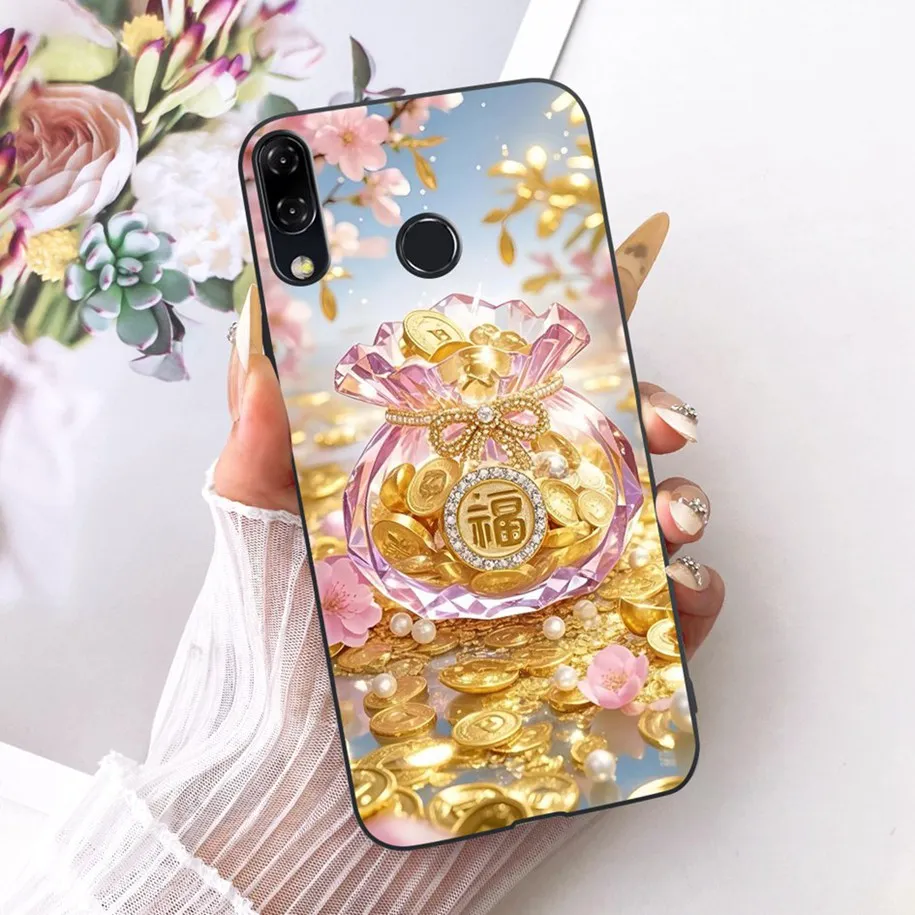 Stylish Black Soft TPU Phone Case - Sleek Protective Cover