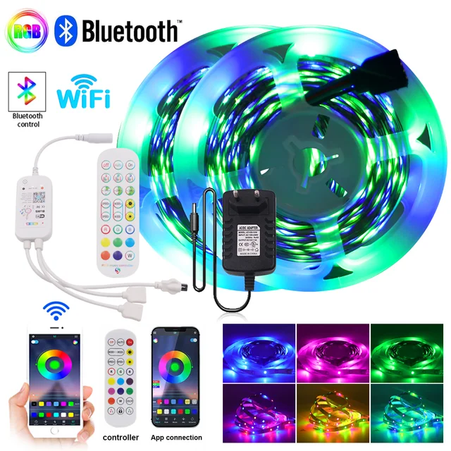 Conector 12v D Controlador Bluetooth Rgb D Módulo / Tira Led