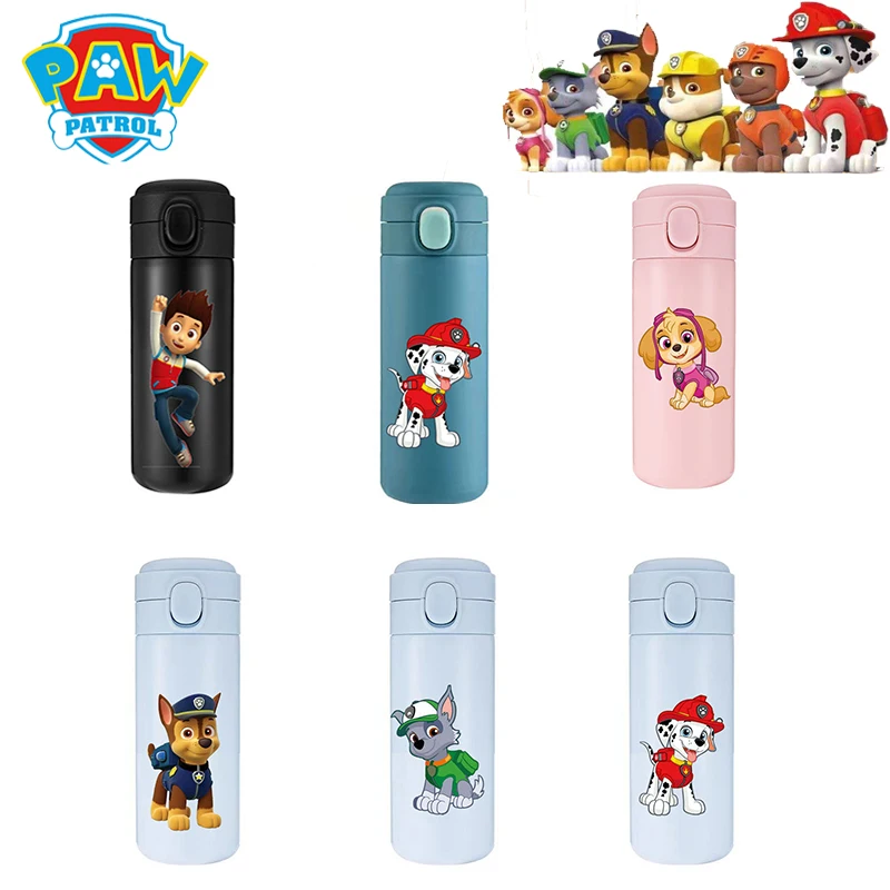 

New Paw Patrol Chase Marshall Thermos Cup Anime Water Cup Primary School Boys and Girls Cartoon Cute Children's Kindergarten cup