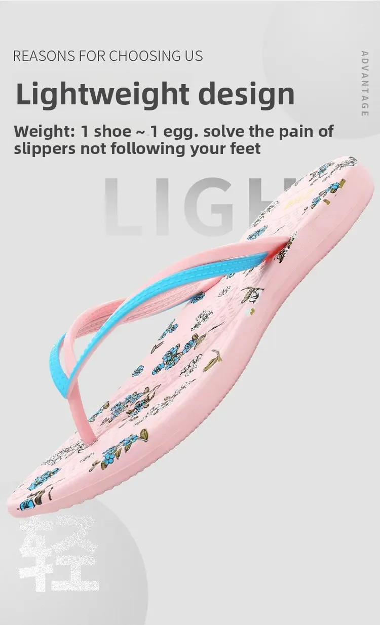 ZVA Damen Flip-Flops Sommer Wasserdichte Rutschfeste Badezimmer-Slipper Rosa Sandalen mit Dicker Sohle – Detail 14