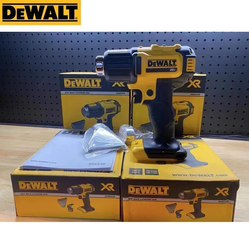 DEWALT DCE530 20V Cordless Heat Gun Tool Only High Power Welding Thermal Blower Heat Shrink Wrapping Tool Hot Air Gun DCE530N 2