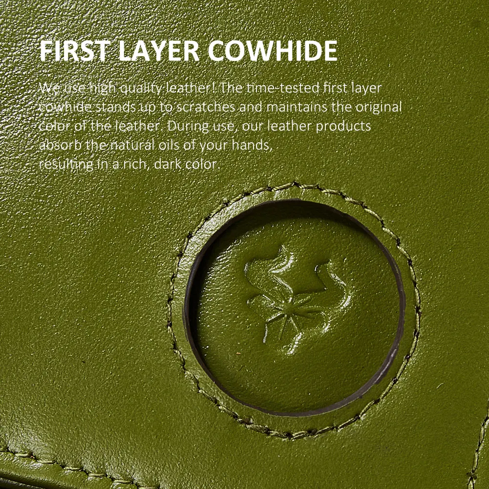 LAREET 100% Genuine Leather Exquisite Wallets For Women Multi Cards slot money With Capacity Luxurious Anti -Theft Women Purse 4