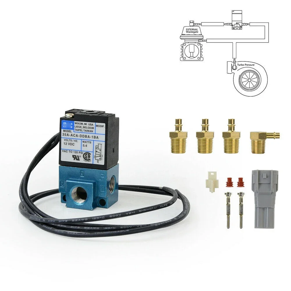 Control valve OYOTE 3 port electronic turbo boost control Ecu solenoid valve