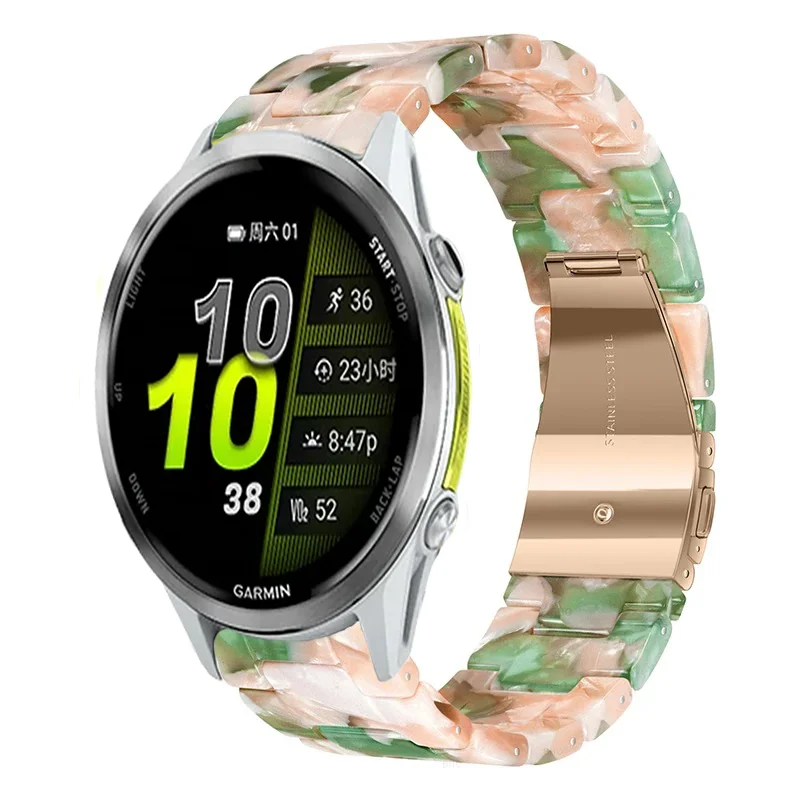 Elegant Resin Strap for Garmin Smartwatches – Available in 20/22mm