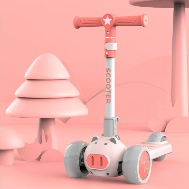TULX Motion Scooter Features Foldable Seats And Wear-resistant Tires Making Travel Safer And More Reassuring For Children