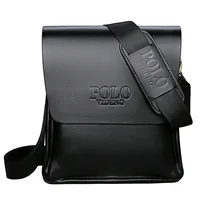 Sac à bandoulière POLO pour hommes, sac à bandoulière Vertical décontracté de Style Business, sac tendance en cuir de haute qualité pour les déplacements quotidiens 1