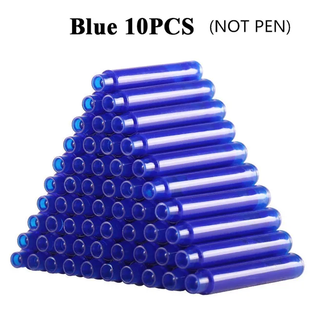 0.38mm Thermal Erasable Fountain Pen Ink Sac Cartridge Colorful Choice