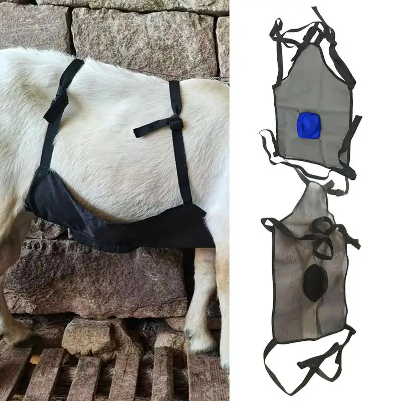 Anti Mating Apron For Goats Breathable Breeding Control Goat Anti Mating Apron Livestock Clothing Sheep Goat Weighted For