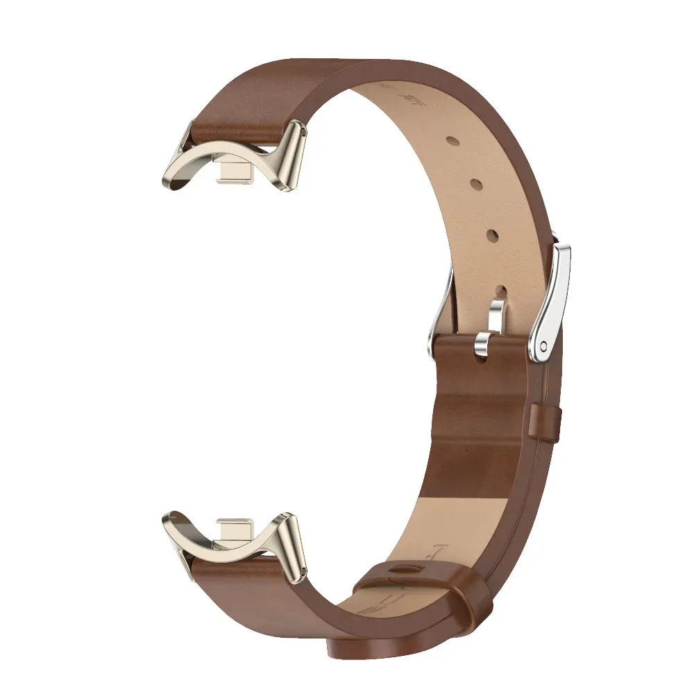 Elegant Leather Strap for Mi Band - Mijobs Design Collection