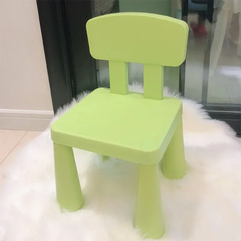 Children's Plastic Table and Chair Suit Household Kindergarten Baby Study Plastic Table Chair Gaming Toy