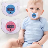 Baby Photography Accessories Pacifier Oral Thermometer Baby Pacifier Temperature Viewer Accurate Digital Temperature Measurement 2