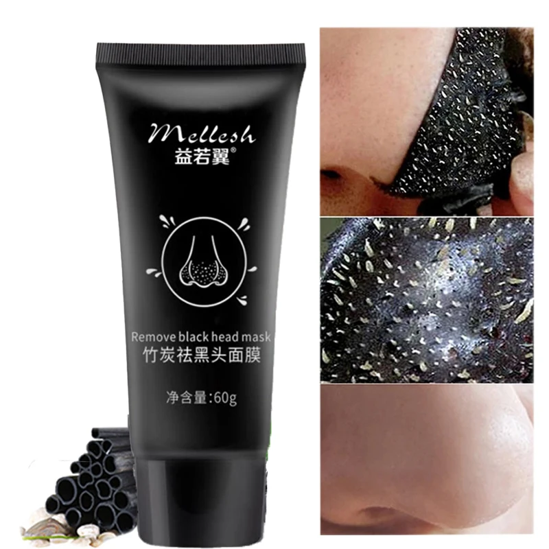 60g Bamboo Charcoal Black Head Remover Mask Acne Treatments Cream Deep