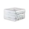 Refrigerator egg storage box drawer type freshness and freshness box kitchen box household stacked egg holder double layer 4