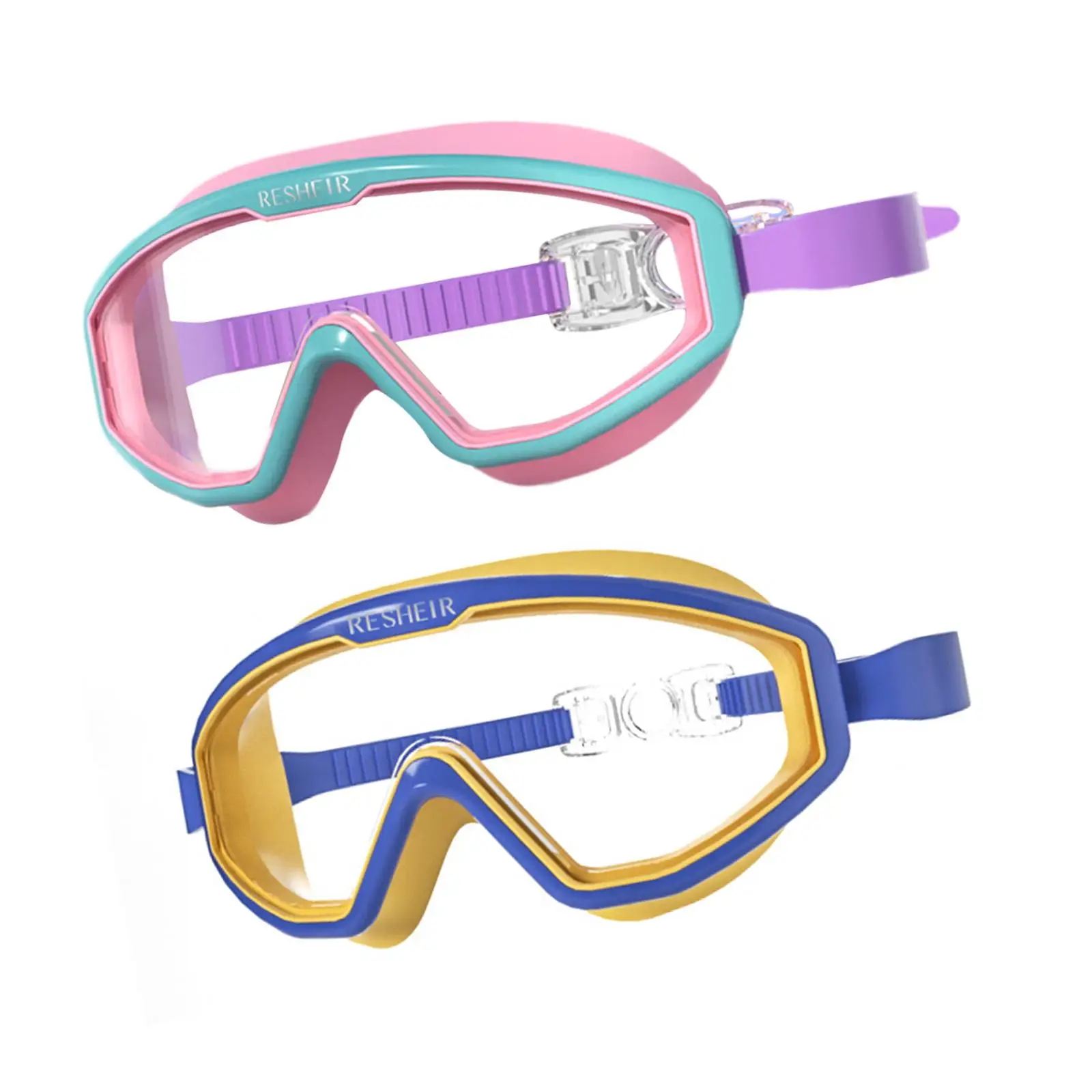 Kids Swim Goggles Professional Clear View Eyewear Swimming Goggles Swim Glasses for Snorkeling Swimming Pool Water Sports Diving