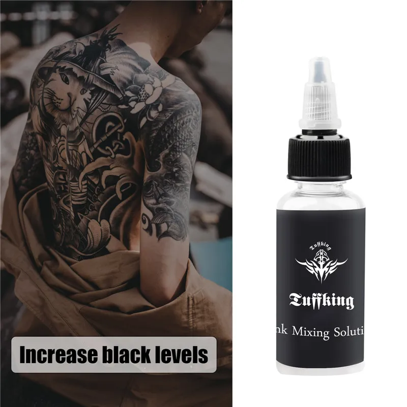 Color Mixing Solution Pigment Tattoo Ink Colorant Blender Diluent Thinner Color Enhancer Tattoo Ink for Makeup Art 30ml