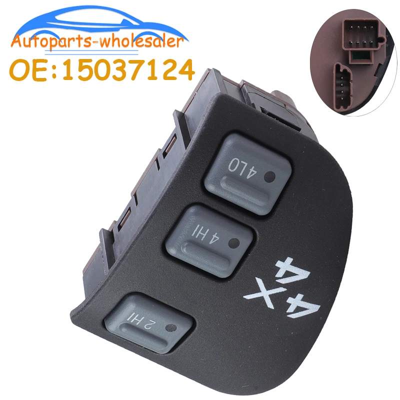4X4 4WD Transfer Case Switch Button 15037124 SW2171 901061