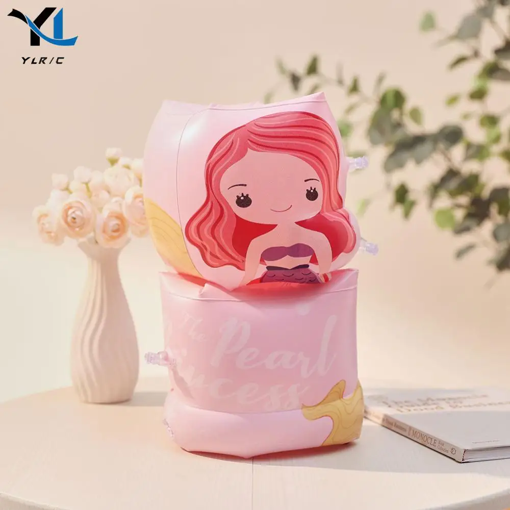 Cute Swim Floater Sleeves Inflatable Swimming Arm Float Rings PVC Swim Floating Rings for Kids Toddlers and Adults