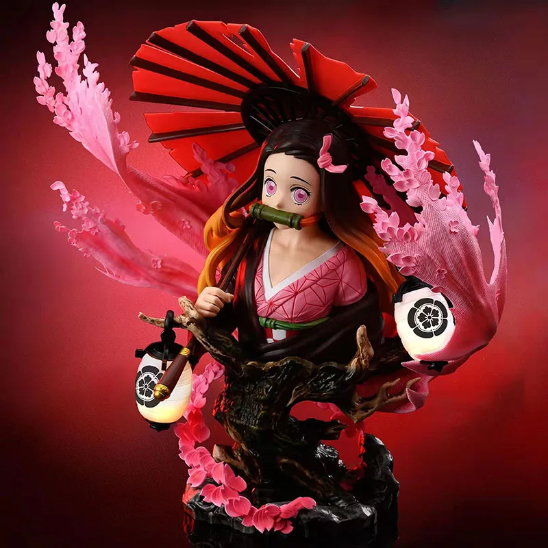 Kamado Nezuko Resin Gk Limited Statue Figure Action Figures AliExpress