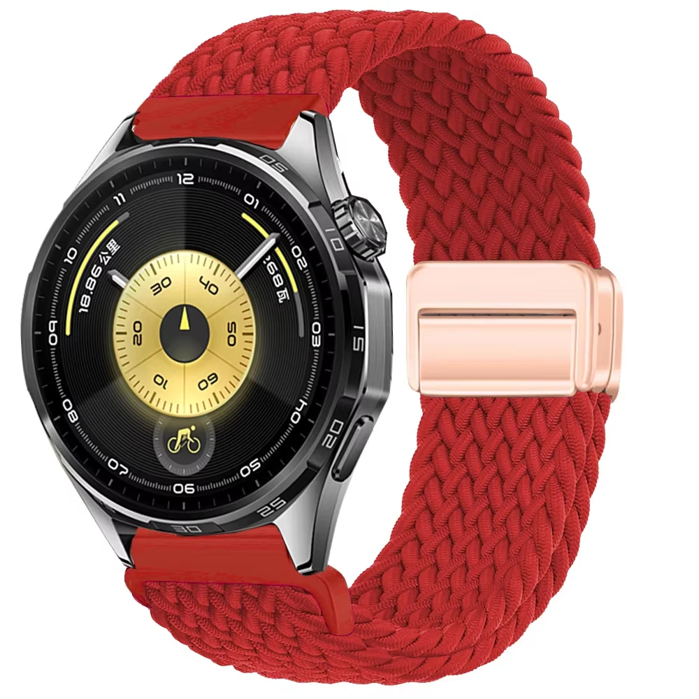 Magnetic Braided Elastic Smartwatch Bracelet Strap