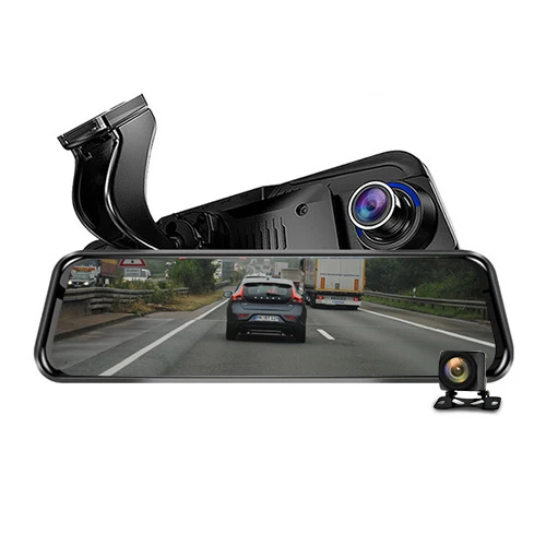 

ADAS Car Android Mirror 4G DVR Camera 10" Auto RearView Mirror 1080P WiFi GPS Dash Cam Registrar Video Recorder