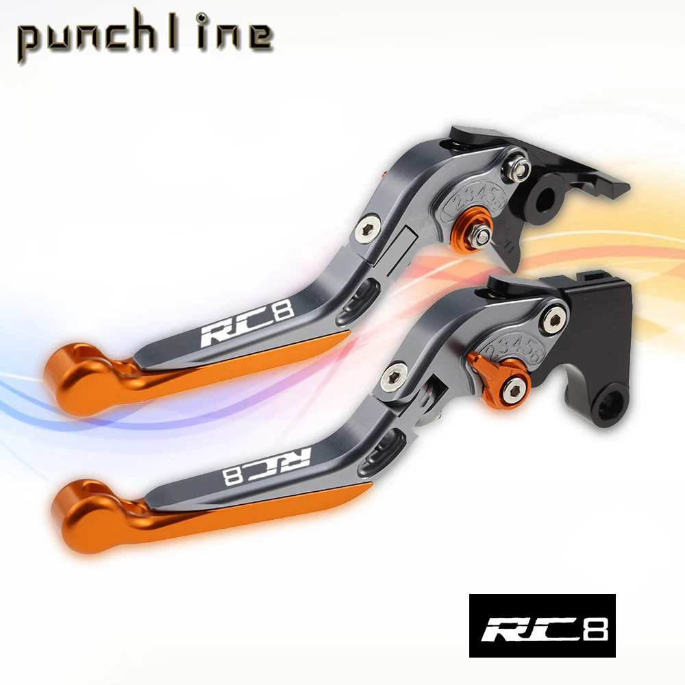 

Fit For RC8/R RC8R RC8 R 2009-2016 Motorcycle CNC Accessories Folding Extendable Brake Clutch Levers Adjustable Handle Set