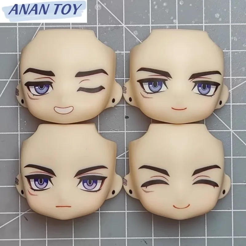 

Genshin Impact Wriothesley GSC Face Ob11 YMY Doll Handmade Water Sticker Faceplates Anime Game Cosplay Toy Accessories