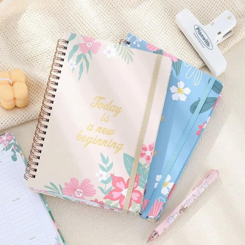 

2023 A5 Agenda Planner Notebook Diary Weekly Planner Goal Habit Schedules Organizer Notebook For School Stationery Officer