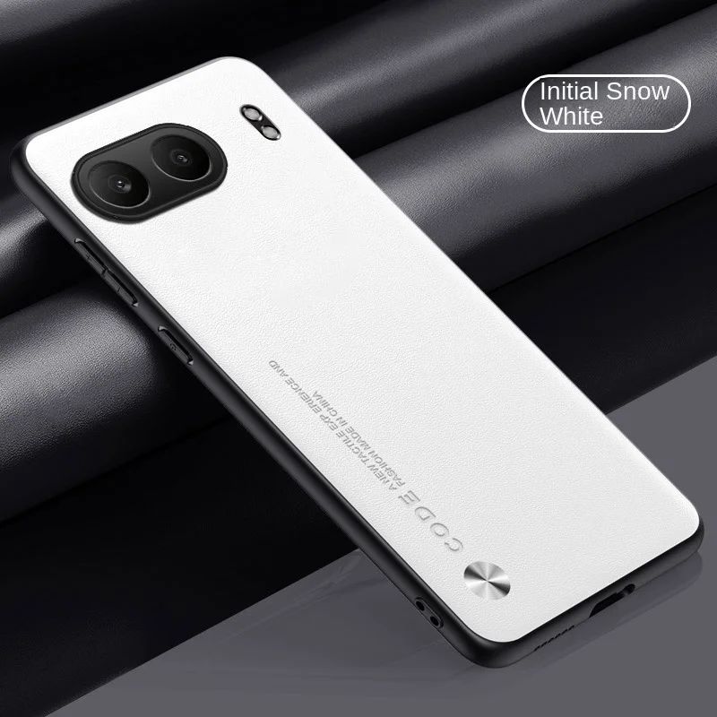 Premium Soft Vegan Leather Grain Protective Back Cover