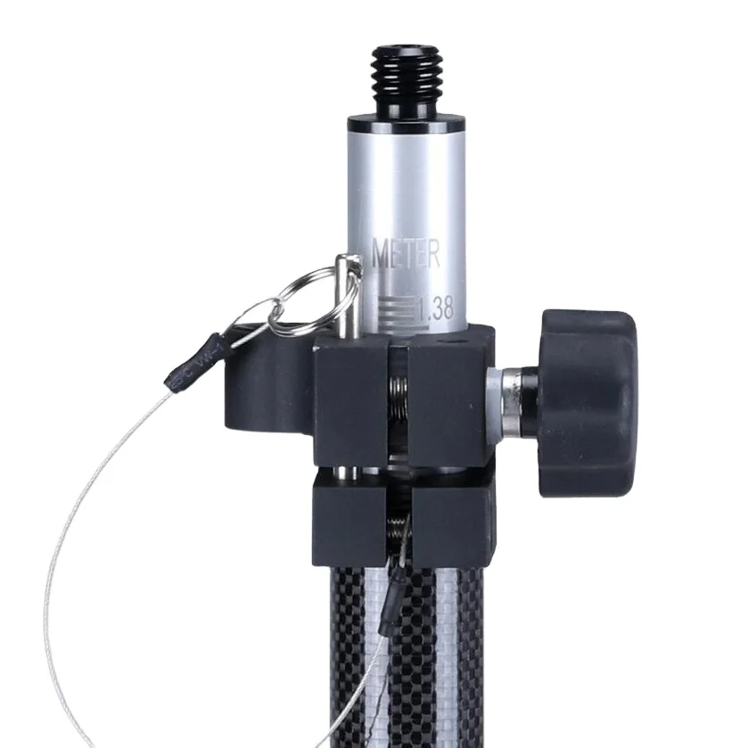 2.5m Telescopic GPS Carbon Fiber Measuring Rod with Portable Bag, Available in V